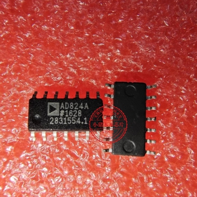 AD824ARZ   AD824AR    丝印AD824A  SOP