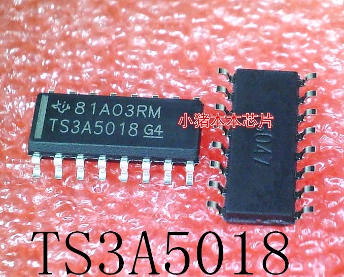 TS3A5018D TS3A5018DR TS3A5018 SOP-16 新的