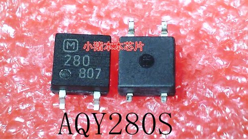 AQY280S     AQY280     丝印:280     SOP-4     新的