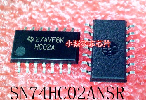 SN74HC02ANSR      74HC02A     HC02A     SOP-14     新的