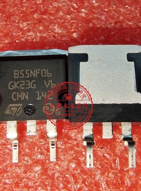 STB55NF06 B55NF06 TO-263 60V 50A 新的  一个起拍
