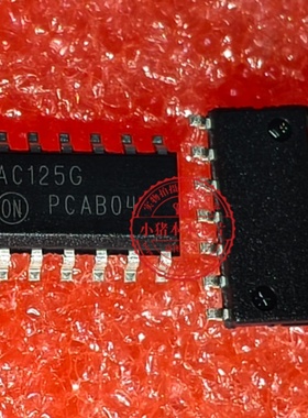 MC74AC125DG MC74AC125DR2G 74AC125  丝印AC125G SOP14全新原装