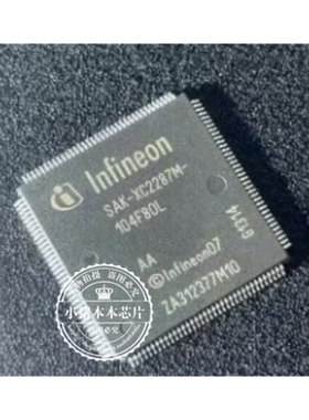 SAK-XC2287M-104F80L  AA  SAK-XC2287M-104F80LR AB    QFP 新的