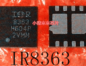 IRFHM8363TRPBF   IRFHM8363    IR8363   8363   QFN封装   新的