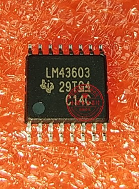 LM43603PWPR丝印LM43603 TSSOP AOZ2263QIA AOZ2263Q1A QFN 新的