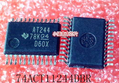 74ACT11244DBR    丝印:AT244     SSOP24      新的