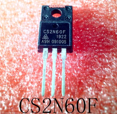 CS2N60F   CS2N60FA9H   TO-220F    新的  一个起售   可直拍