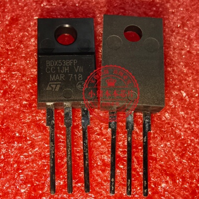全新原装进口 BDX53B BDX538FP   BDX53BFP 直插晶管 TO220F塑封