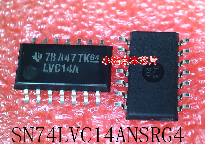 SN74LVC14ANSRG4    丝印:LVC14A     SOP-14      新的
