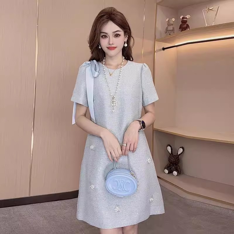 2024早秋新款富家千金清减