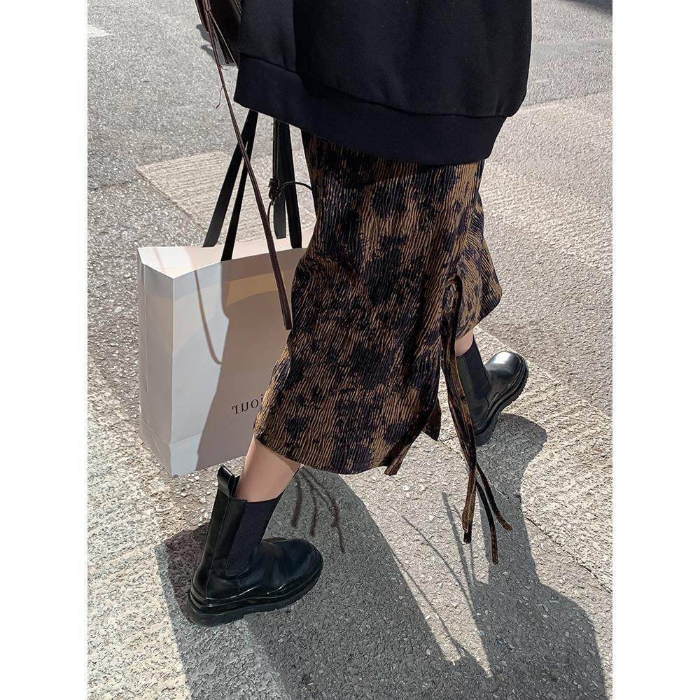 爵莱菲大码复古半身裙女高腰秋冬新款裙子百搭中长款a字大摆裙,女装/女士精品,大码半身裙,淘宝优惠券,粉丝福利购,淘宝优惠卷