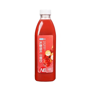 超盒算NB 冰糖葫芦山楂饮1L冷藏新品包邮