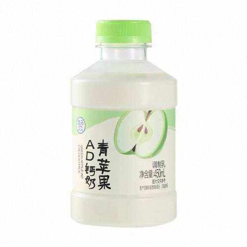 盒马 青苹果AD钙奶 450ml冷藏短保21天新品包邮