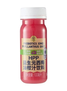 盒马HPP益生元西梅油柑汁饮料100ml*4瓶冷藏短保28天新品包邮