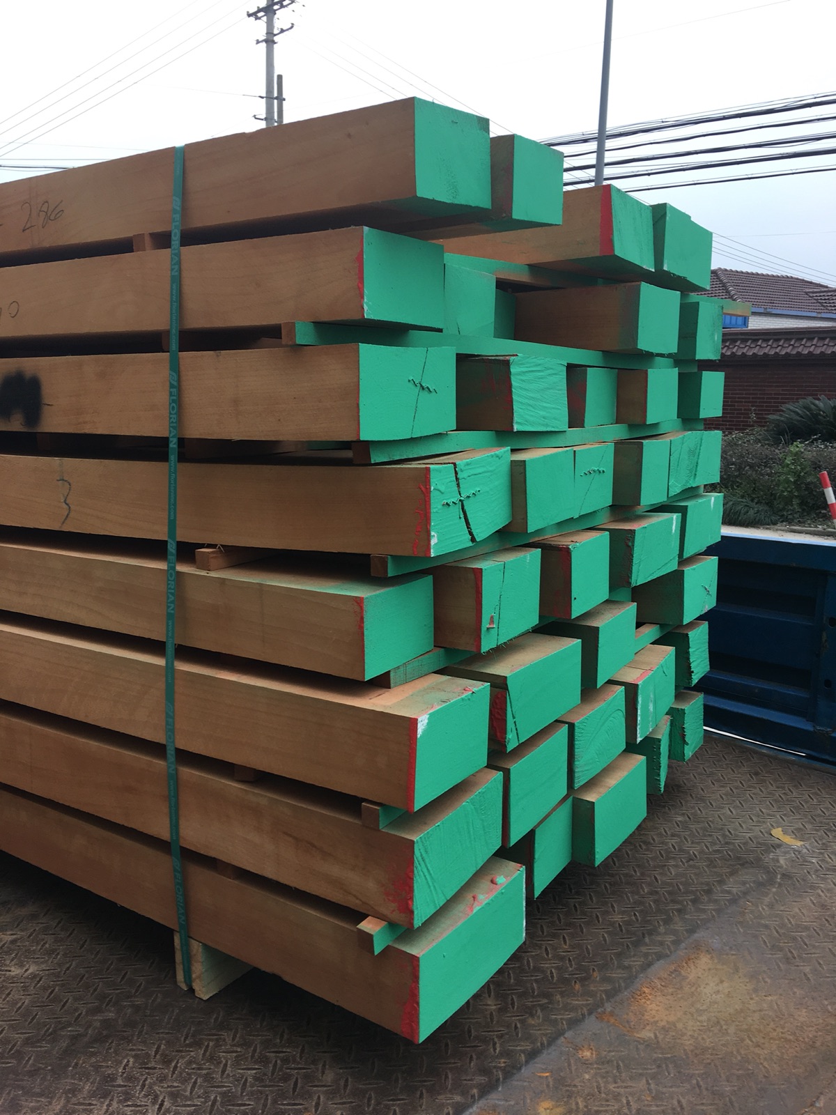 欧洲德国榉木a级板材锯材原木木材木方木料零卖01立方23米长