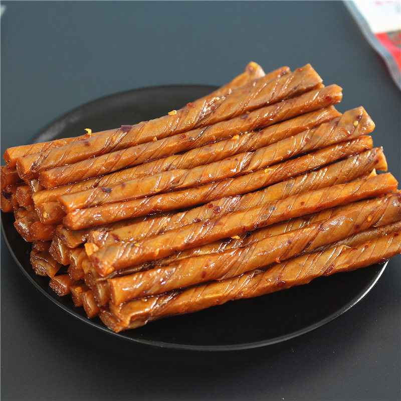 周长江72克大豆筋小豆条8090怀旧儿时味道网红豆筋解馋相思卷辣条