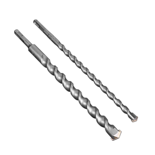 雅赛崎电锤钻头两坑两槽圆柄冲击钻家用墙壁瓷砖开孔多功能钻夹头