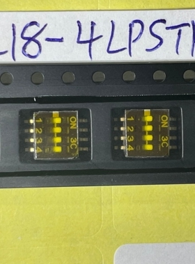 拨码开关  218-4LPSTR  原装正品  SMD-8  CTS/西迪斯