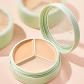 透真自然三色遮瑕膏