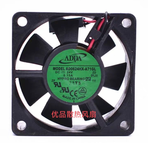 原装ADDA 24V 0.15A AD0624HX-A71GL 6025 6cm变频器散热风扇