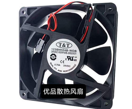 全新T&T 1238HH24B-WDB 3HAC029105-002/01机器人控制器风扇