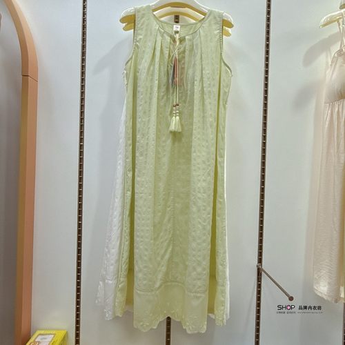 施莉芙泡芙棉背心裙少女睡裙