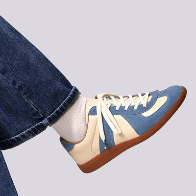 ZEYIMAKE壹植德训鞋男款百搭头层真皮日系复古夏季休闲平底运动鞋