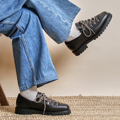 ZEYIMAKE壹植鞋履登山德比翻毛休闲街头工装户外真皮休闲面包皮鞋