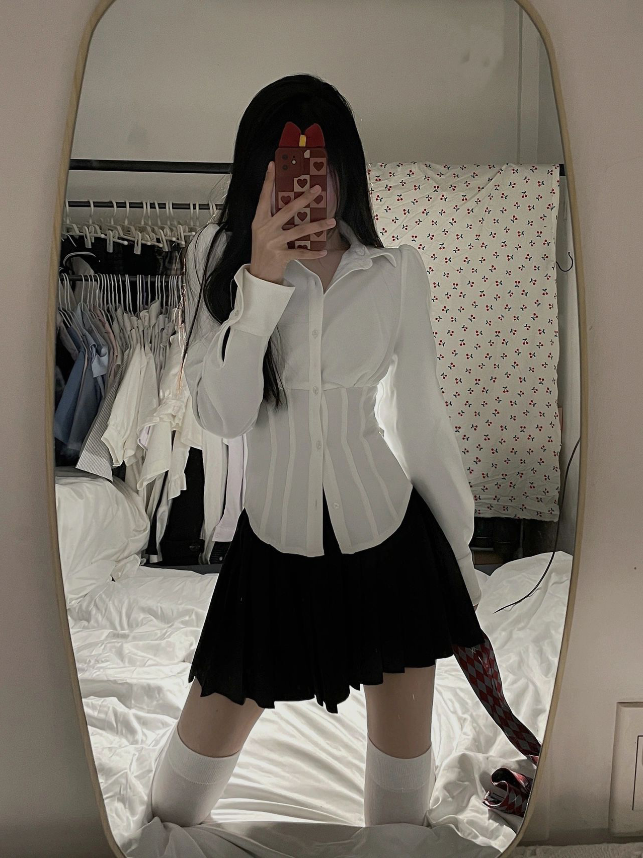 收腰纯欲辣妹衬衫内搭性感上衣