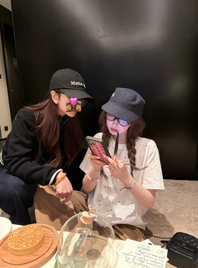 aaaaxbbb 漫步比弗利 星星印花T恤百搭短袖tee大小双版本白色打底