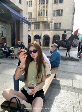 aaaaxbbb 松仁与金酒 三色纯羊毛马甲无袖圆领针织背心上衣女秋冬