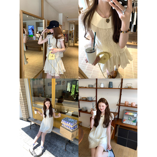 翻领衬衫 天丝套装 上衣气质显瘦短裙高腰连衣裙 白柠檬皮 aaaaxbbb