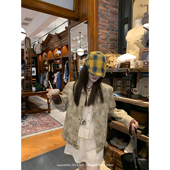 aaaaxbbb 上衣 浅咖长袖 威克林山茶 杂色晕染皮衣外套高级感深棕