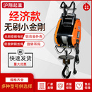 无刷小金刚电动葫芦220V单速变频电机家用小型吊机便携卷扬提升机