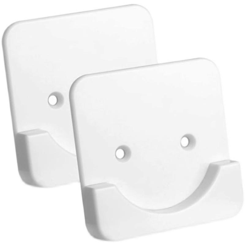 粘钩伸缩杆固定托窗帘杆免打孔