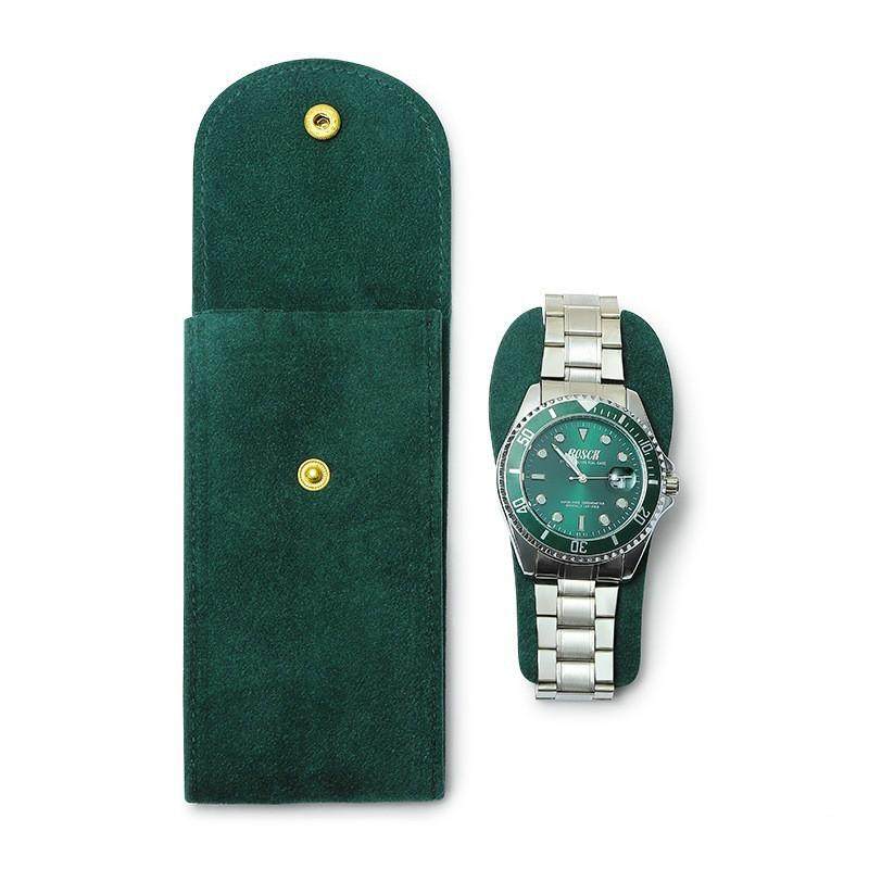 收纳推荐珠粒绒金属按扣袋手表袋