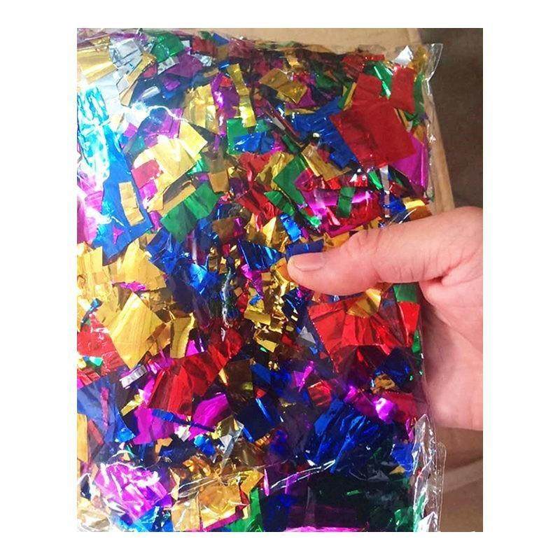 婚庆婚礼品撒花手撒花彩色亮片手抛彩带碎片结婚开业节庆用品