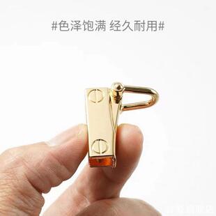 包包侧边夹扣五金配件手拿小包改造金属挂扣钱包扣环单肩改斜跨包