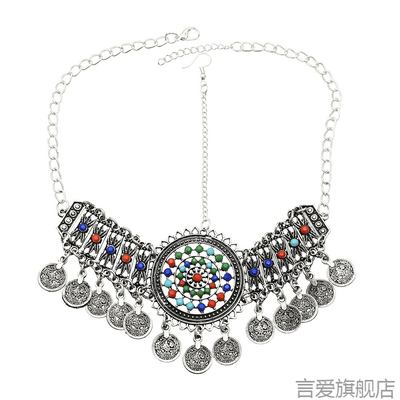 紫萱cos头饰异域风情额