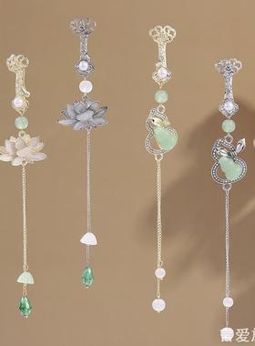 新中式古风旗袍压襟挂件女高级感