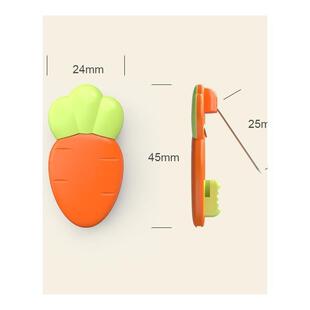 可爱宝宝安全别针防回弹宝衣幼儿胸针扣针隐形衣领夹宝安口水巾