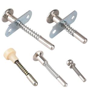 适用配件厂螺栓螺钉通用铁门护栏储物柜门弹簧销长翻转门弹簧插销