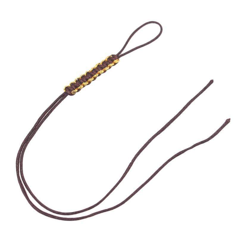 手编新款金线平结假拉圈项链挂绳专用diy配件拉环拉环吊坠链接圈