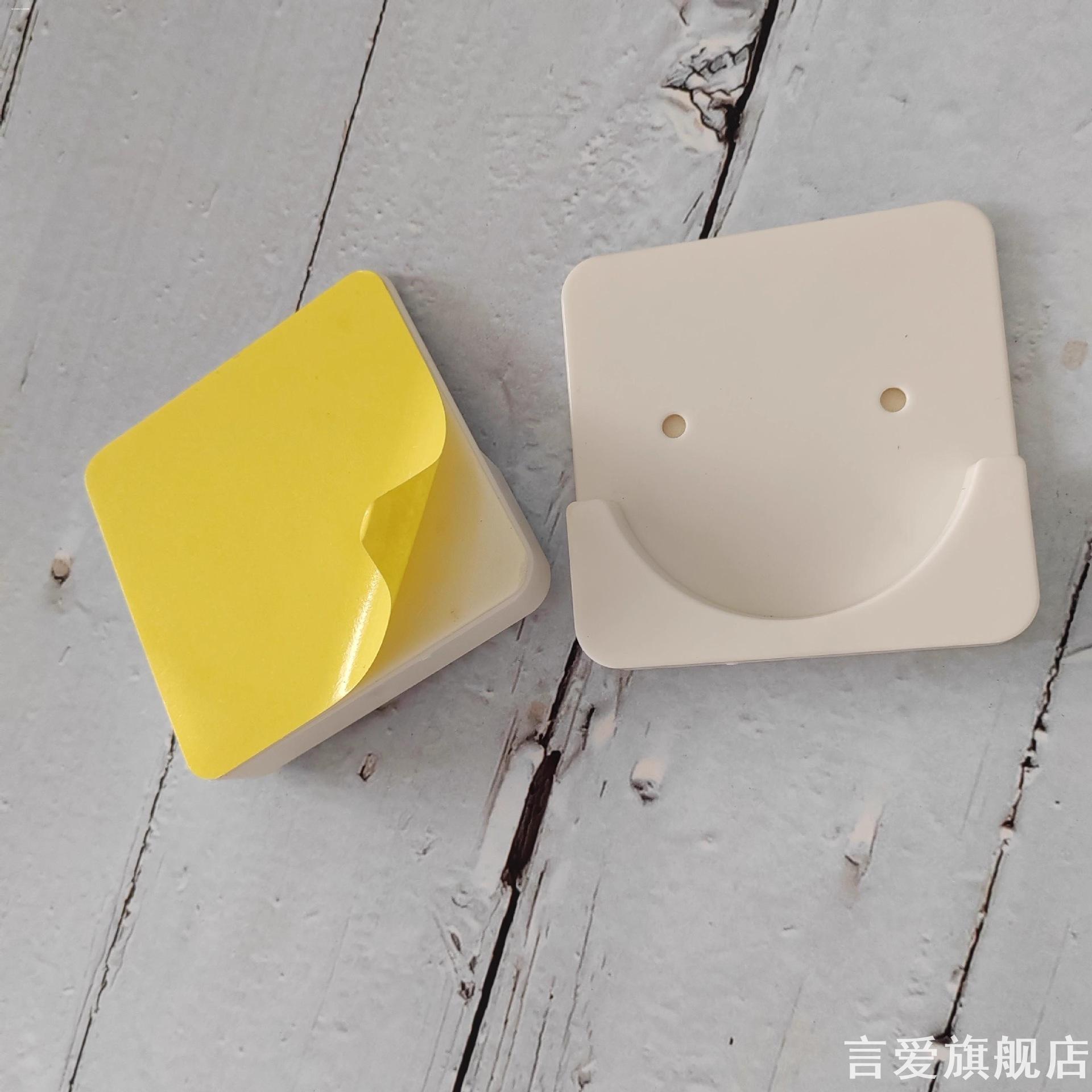 粘钩伸缩杆固定托窗帘杆免打孔