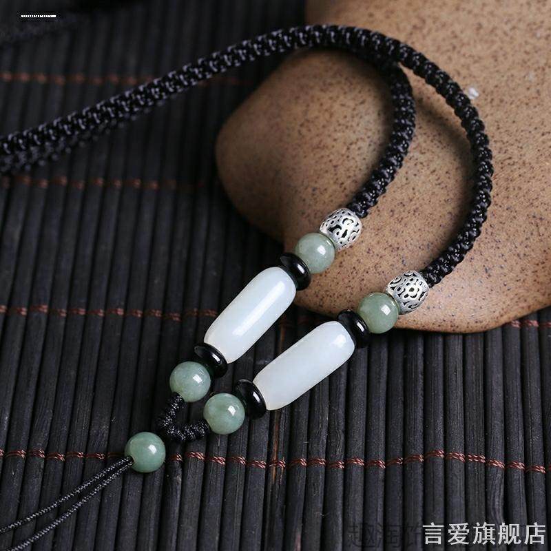 手编吊坠挂绳玉石佛观音吊坠绳玉坠绳宝宝红绳项链绳男女