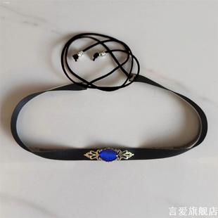 古风额饰发饰男生前额配饰写真发带抹额眉心坠异域风情西域风