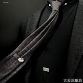 隐藏式 衬衫 简约无痕磁铁领带夹磁吸扣固定铁扣防皱防飘商务