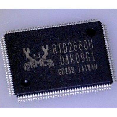 全新现货RTD2660H RTD6220 QFP液晶屏芯片【可直拍】