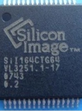 全新SII164CTG64 SIL164CTG64 Si1164CT64液晶芯片
