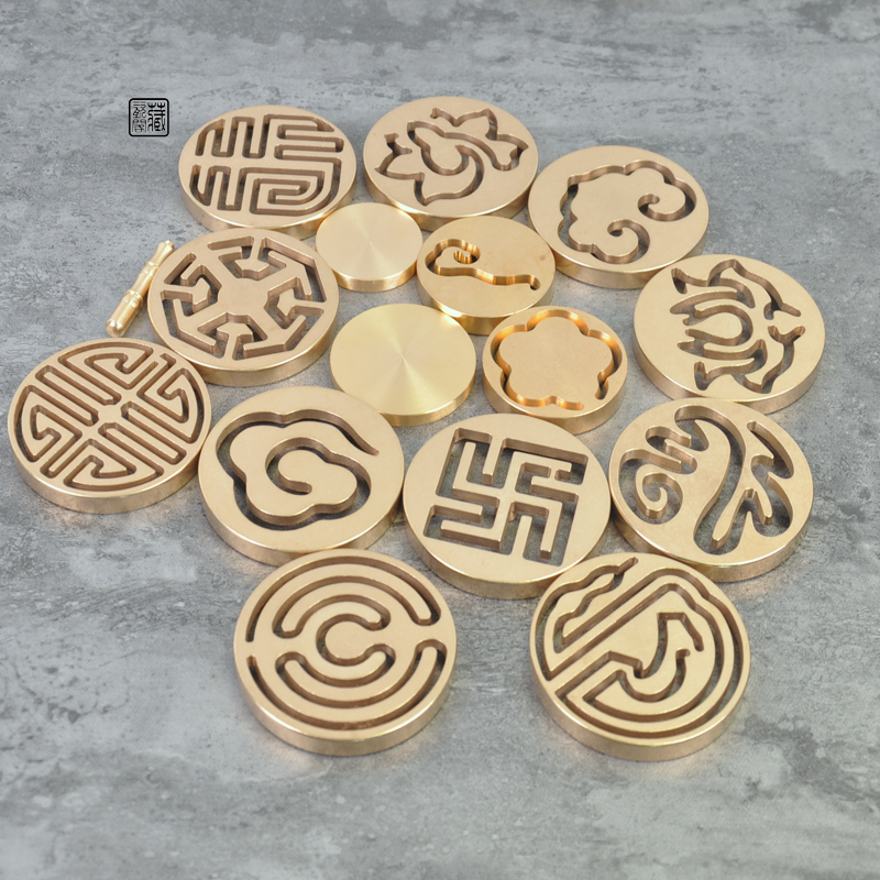 藏瓷阁古典工具打篆中式入门香粉